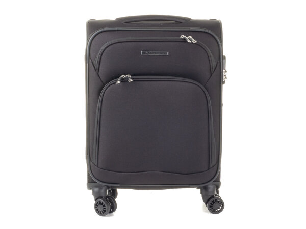 Franky Koffer Handgepäck Spinner Gr. S T1S-DR 55 cm schwarz