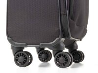 Franky Koffer Handgepäck Spinner Gr. S T1S-DR 55 cm schwarz