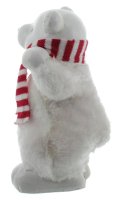 Mel-O-Design Keramik Eisbär mit Schal