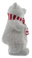Mel-O-Design Keramik Eisbär mit Schal