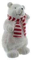 Mel-O-Design Keramik Eisbär mit Schal
