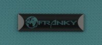 Franky Spinner Gr. L Hartschalenkoffer mit TSA-Zahlenschloss Aqua Blue
