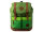 Franky Kinderrucksack KRS3 mit Laptopfach 13 Zoll Grün