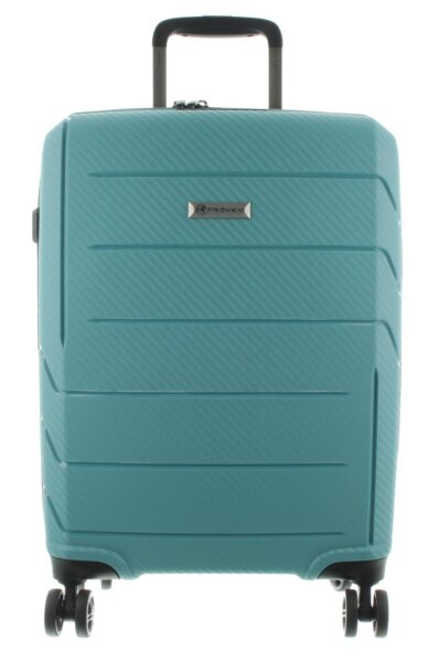 Franky Spinner Gr. S Handgepäck Koffer mit TSA-Zahlenschloss - Extra leichtes Polypropylen Aqua