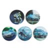 ergobag Kletties 5tlg. Set Accessoires Klettbilder mit Poster Polizei