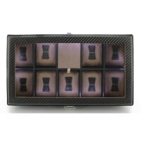 Friedrich Uhrenkoffer für 9 Uhren mit LED Uhrenbox
