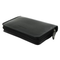 Friedrich Manicure-Etui 5tlg. echtes Leder  Schwarz