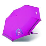 Scout Kinder Regenschirm, Taschenschirm, Schultaschenschirm, Reflektorstreifen, leicht