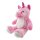 Mel-O-Design  Einhorn Plüschtier Kuscheltier Rosa