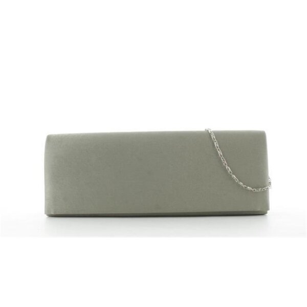 JSI Damen Schultertasche Clutch Abendtasche 11124 Khaki