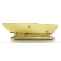 JSI Damen Schultertasche Clutch Abendtasche 11124 Gold