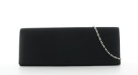 JSI Damen Schultertasche Clutch Abendtasche 11124 Schwarz