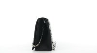 JSI Damen Schultertasche Clutch Abendtasche 11124 Schwarz