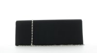 JSI Damen Schultertasche Clutch Abendtasche 11124 Schwarz