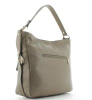 JSI Damen Schultertasche Shopper Freizeittasche 6866 Taupe