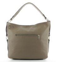 JSI Damen Schultertasche Shopper Freizeittasche 6866 Taupe