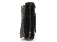 JSI Unisex Umhängetasche Überschlagtasche Freizeittasche Leder 836