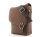 JSI Unisex Umhängetasche Überschlagtasche Freizeittasche Leder 836 Sandel
