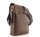 JSI Unisex Umhängetasche Überschlagtasche Freizeittasche Leder 836 Sandel