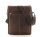 JSI Unisex Umhängetasche Überschlagtasche Freizeittasche Leder 836 Sandel