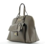 JSI Damen Handtasche Henkeltasche Tragetasche 6815 Taupe