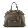 JSI Damen Handtasche Henkeltasche Tragetasche 6815 Taupe