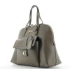 JSI Damen Handtasche Henkeltasche Tragetasche 6815 Taupe