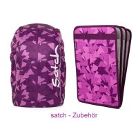 satch  2er Set Zubeh&ouml;r Tripleflex Heftebox &amp; Regencape Purple