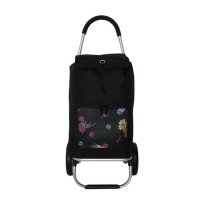 Franky Unisex Einkaufstrolley Einkaufswagen Einkaufstasche Flowers