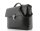 Prato Unisex Aktentasche Aktenkoffer Laptoptasche Leder Dunkelbraun