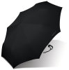 Esprit Easymatic 3-Section Light Regenschirm Auf-zu Automatik Black