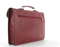 JSI Unisex Aktentasche Aktenkoffer Laptoptasche  Rot