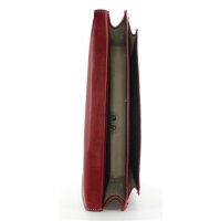 JSI Unisex Aktentasche Aktenkoffer Laptoptasche  Rot