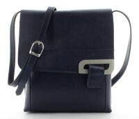 JSI Damen Umhängetasche Schultertasche Freizeittasche Blau