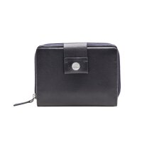 Maître Henau Diethilde Purse Mh9Fz 4060001399 Portmonnaie Leather Wallet Dark Blue