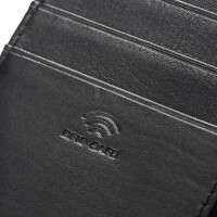 Maître Henau Diethilde Purse Mh9Fz 4060001399 Portmonnaie Leather Wallet Black