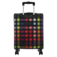 Franky Koffer Handgepäck Spinner Gr. S T1S-DR 55 cm Multi Collor Check