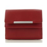 Maítre Damen Portemonnaie Brieftasche Belg Leder Red