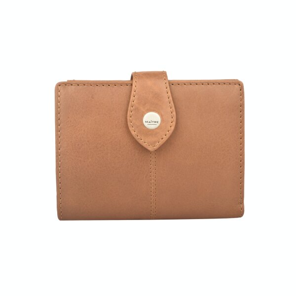 Maítre 4060001392  Lemberg Dawina Purse Mv9F Leder RFID-Schutz Cognac