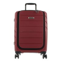 Franky Spinner Gr. S Handgepäck Koffer mit TSA-Zahlenschloss - Extra leichtes Polypropylen Bordeaux