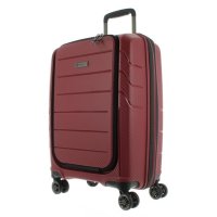 Franky Spinner Gr. S Handgepäck Koffer mit TSA-Zahlenschloss - Extra leichtes Polypropylen Bordeaux