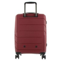 Franky Spinner Gr. S Handgep&auml;ck Koffer mit TSA-Zahlenschloss - Extra leichtes Polypropylen Bordeaux