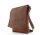 Chesterfield Unisex Umhängetasche Freizeittasche Leder Cognac