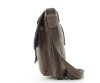 Chesterfield Damen Schultertasche Umhängetasche Leder Taupe