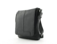Chesterfield Damen Umhängetasche Freizeittasche Leder Black
