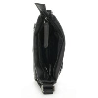 Chesterfield Damen Umhängetasche Freizeittasche Leder Black