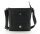 Chesterfield Damen Umhängetasche Freizeittasche Leder Black