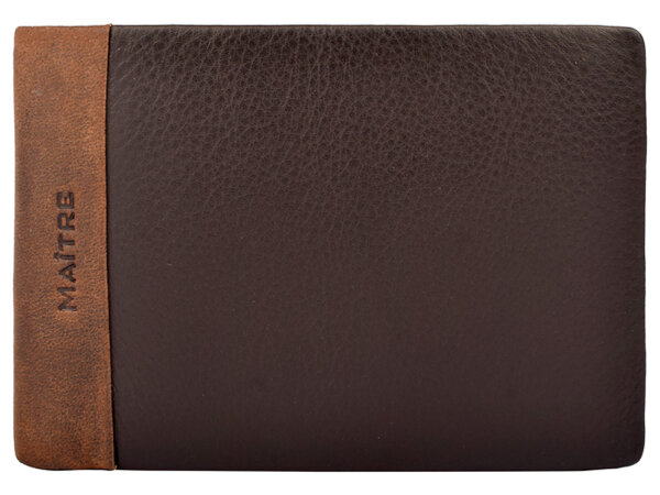 Maitre Bundenbach Gerold Billfold Sh3  Portmonnaie 4060001442 Leather Wallet Dark Brown