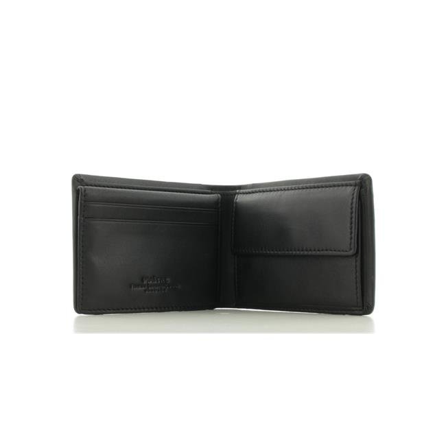 Maitre Herren Brieftasche Portemonnaie Leder Black