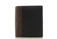 Maitre Herren Brieftasche Portemonnaie Leder Dark brown